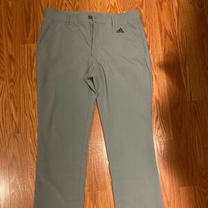 Men's Gray Adidas Dri-Fit Golf Pants